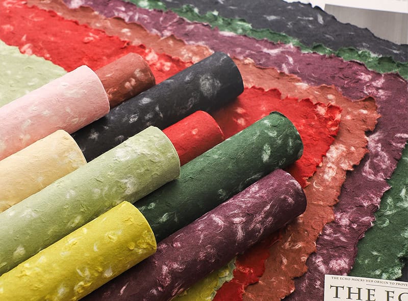 DIY handmade texture paper